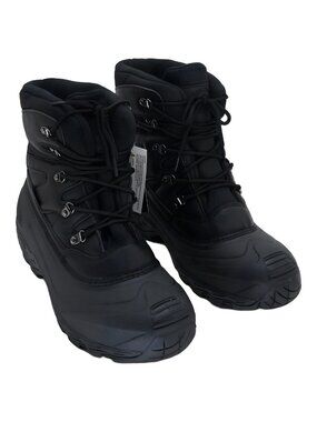 POLAR RANGE Mens’s Aron Waterproof Boot Black Size US 11 EU 45